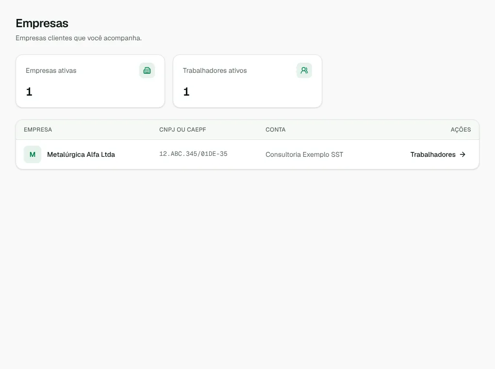 FusionSafe para consultorias de sst